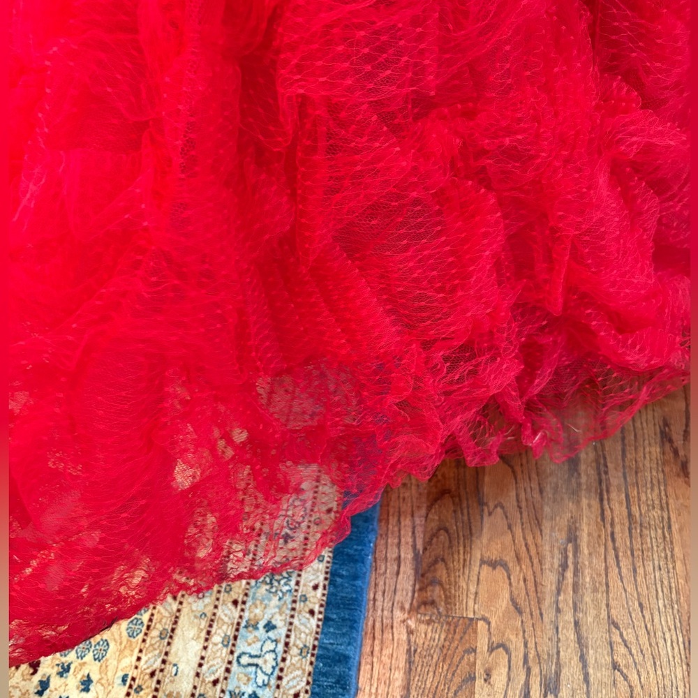 Teuta Matoshi Red Gown ❤️ - Picture 12 of 15